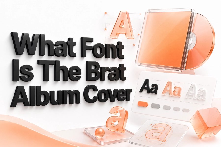What Font Is the Brat Album Cover? Font Name and Style Guide