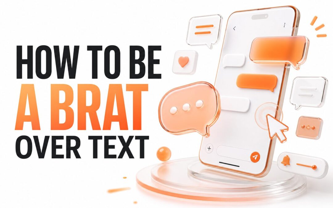 How to Be a Brat Over Text: Flirty Tips and Examples