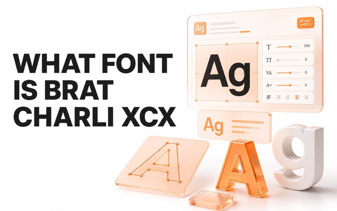 What Font Is Brat Charli XCX? Font Name & Lookalikes